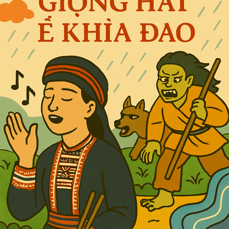 Sự tích giọng hát ế khìa đao