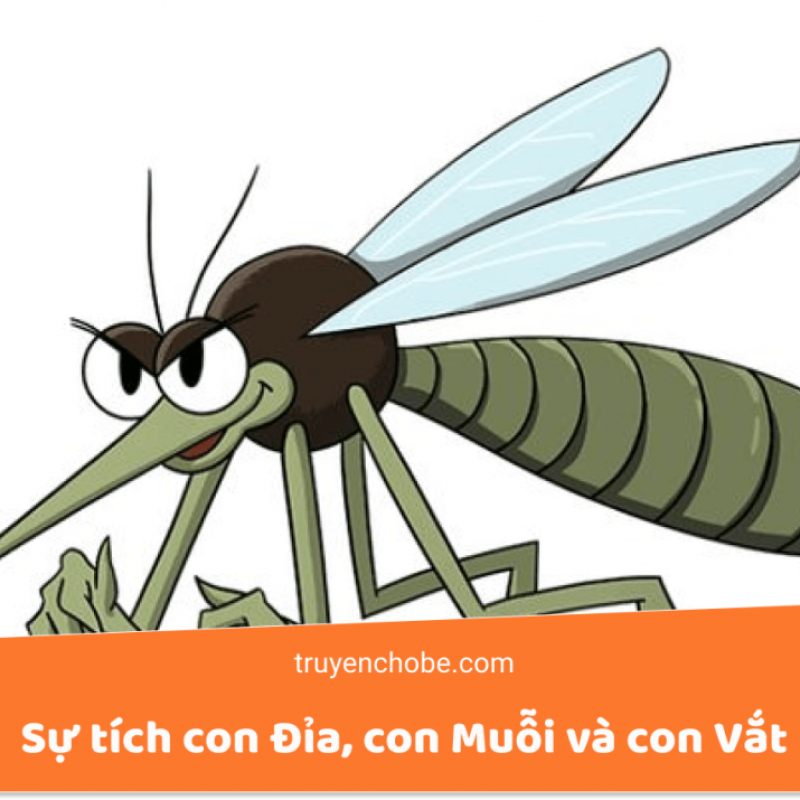 Sự tích con muỗi, con vắt và con đỉa