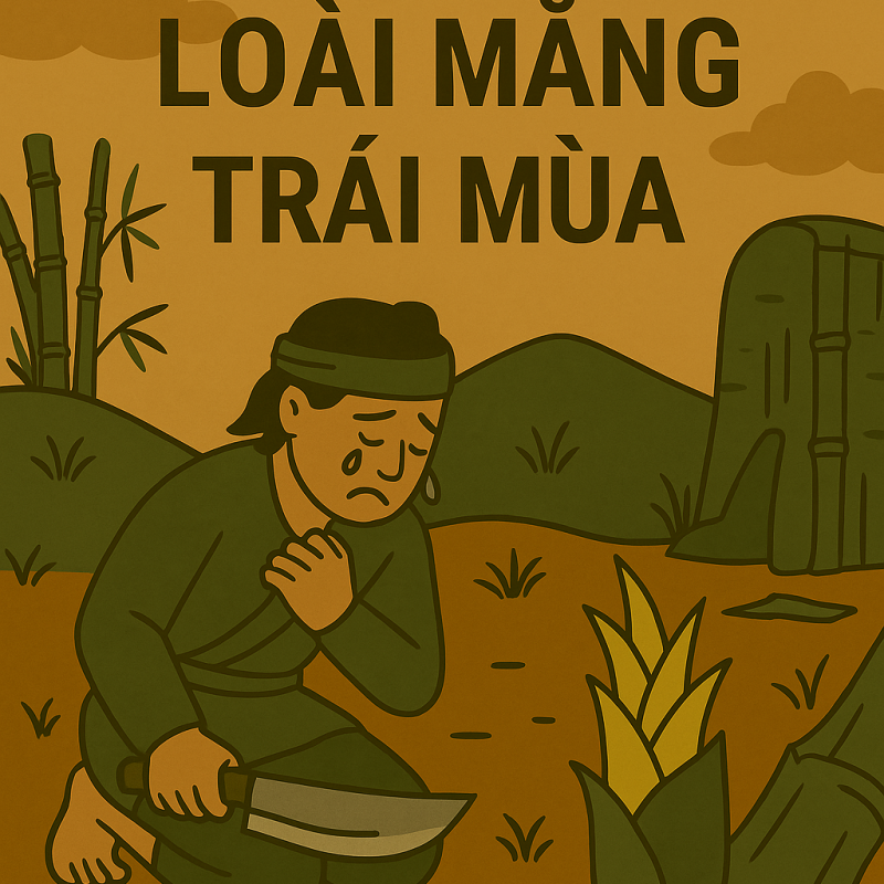 Sự tích loài măng trái mùa